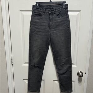 American Eagle Outfitters Women's Slim Straight Black Denim Jeans
